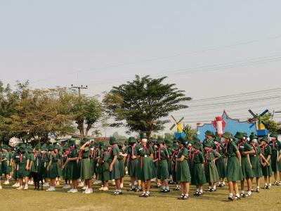 กิจกรรมการเดินทางไกลและเข้าค่ายพักแรม ลูกเสือ -เนตรนารีสามัญ