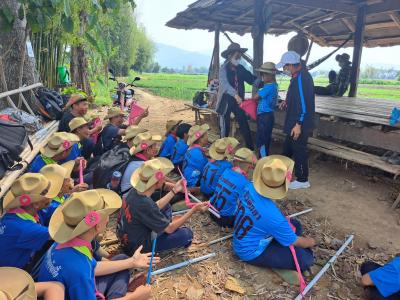 กิจกรรมการเดินทางไกลและเข้าค่ายพักแรม ลูกเสือ -เนตรนารีสามัญ