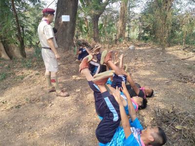 กิจกรรมการเดินทางไกลและเข้าค่ายพักแรม ลูกเสือ -เนตรนารีสามัญ