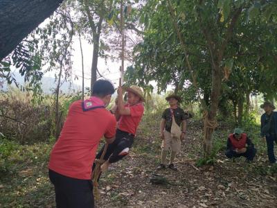 กิจกรรมการเดินทางไกลและเข้าค่ายพักแรม ลูกเสือ -เนตรนารีสามัญ