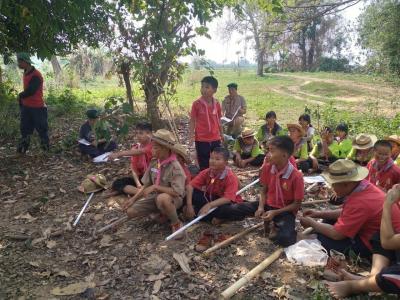 กิจกรรมการเดินทางไกลและเข้าค่ายพักแรม ลูกเสือ -เนตรนารีสามัญ