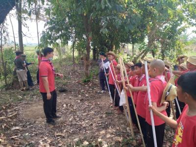 กิจกรรมการเดินทางไกลและเข้าค่ายพักแรม ลูกเสือ -เนตรนารีสามัญ