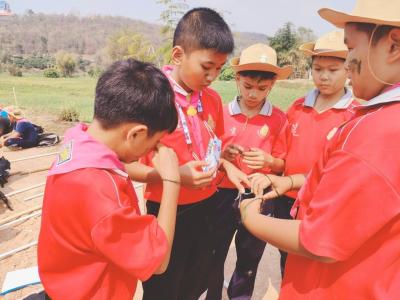 กิจกรรมการเดินทางไกลและเข้าค่ายพักแรม ลูกเสือ -เนตรนารีสามัญ