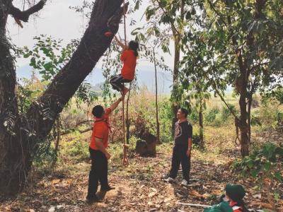 กิจกรรมการเดินทางไกลและเข้าค่ายพักแรม ลูกเสือ -เนตรนารีสามัญ