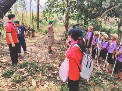 กิจกรรมการเดินทางไกลและเข้าค่ายพักแรม ลูกเสือ -เนตรนารีสามัญ